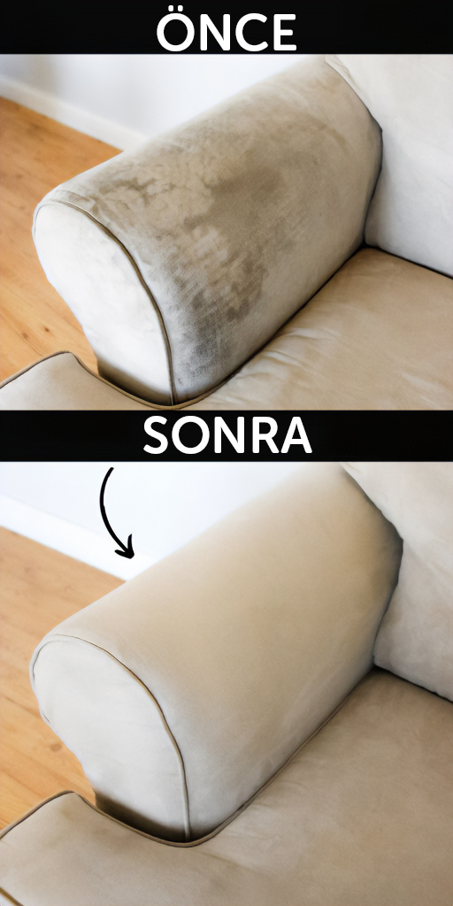 Koltuk Yıkama Öncesi ve Sonrası